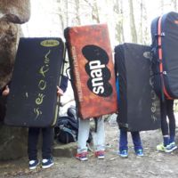 Bloc Roche qui dansent - crashpads Bloc Roche qui dansent - crashpads