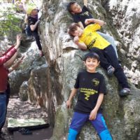 Bloc Roche qui dansent - microbes Bloc Roche qui dansent - microbes